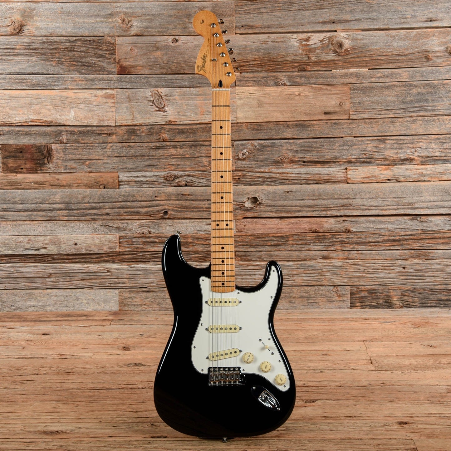 Fender Strat Hendrix Reissue Black 2015 - Dave Amato of REO Speedwagon