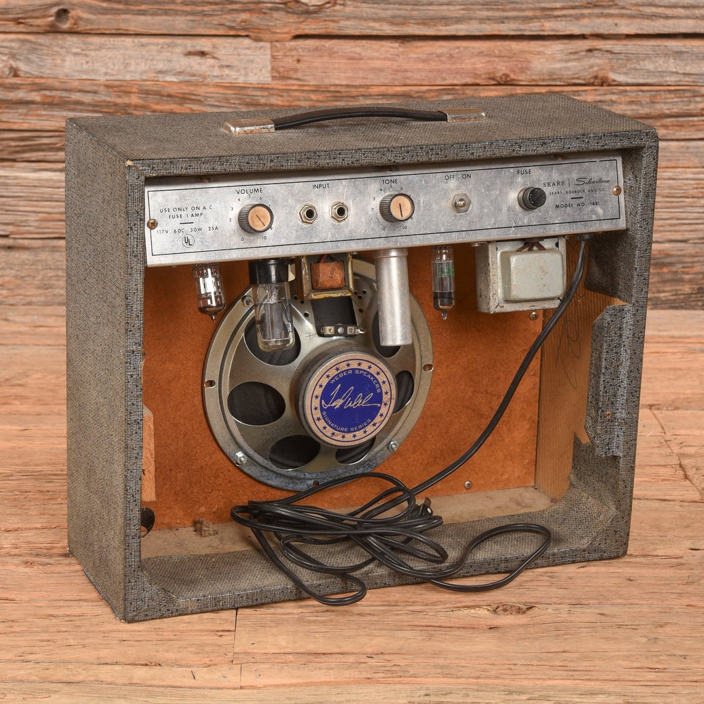 Silvertone 1481 5-Watt 1x8" Guitar Combo Amp 1966