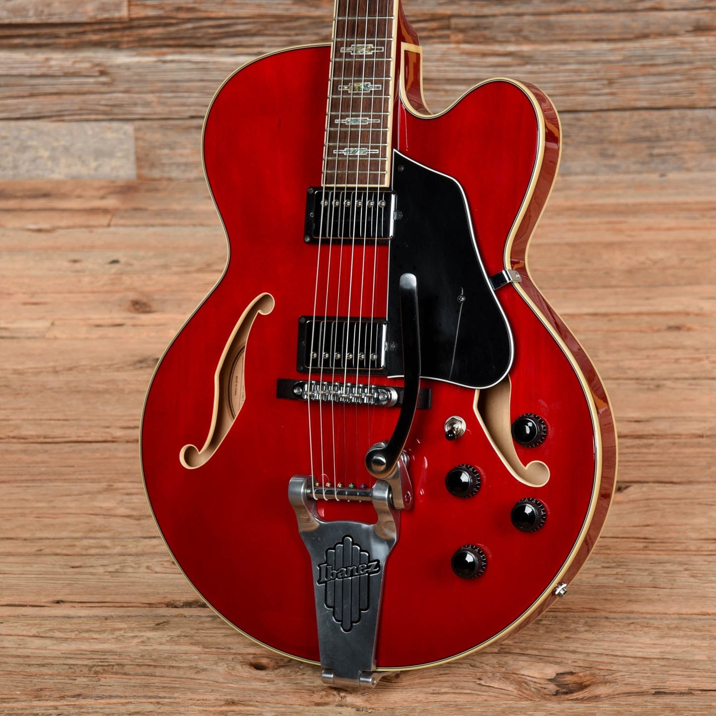 Ibanez AFS75T Artcore Transparent Red 2011