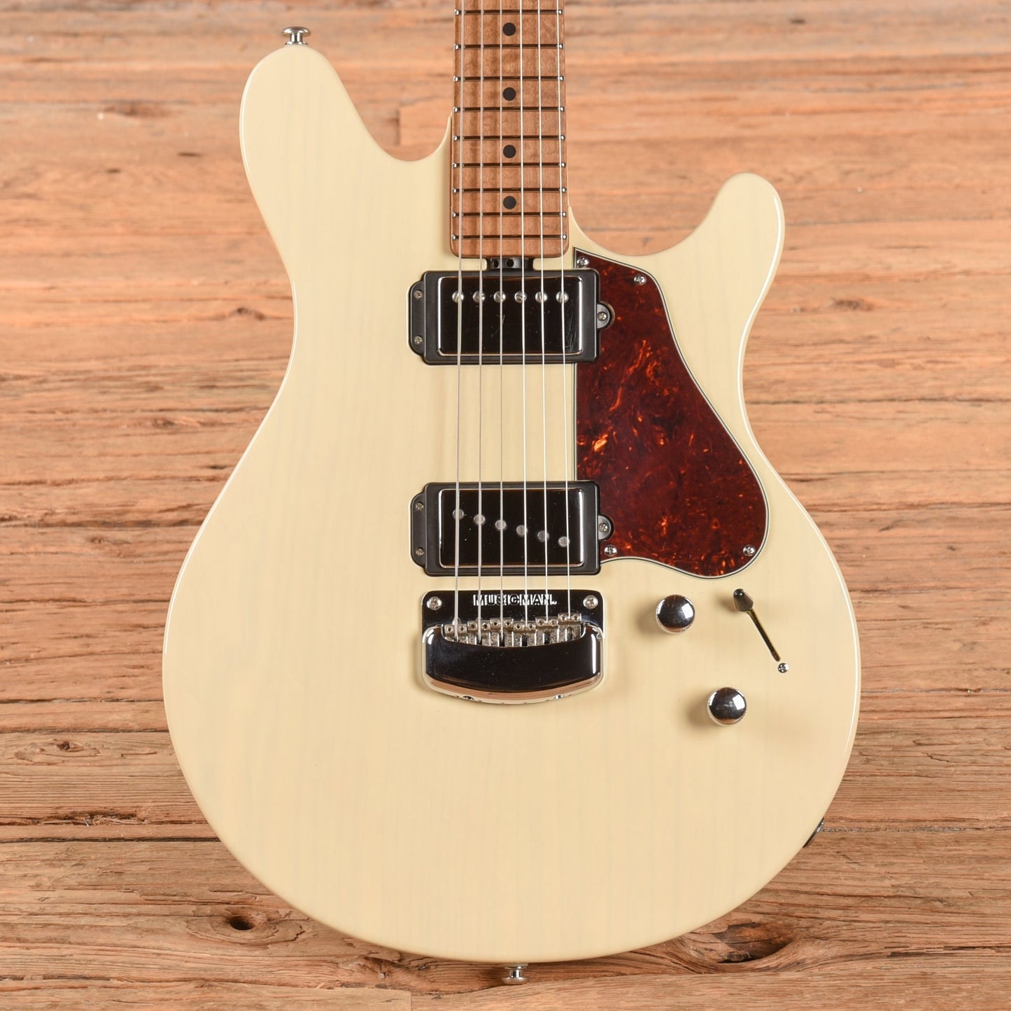 Music Man James Valentine Signature HT Transparent Buttermilk 2017