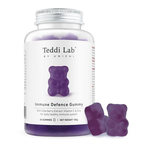 Teddi Lab Immune Defence Gummy 接骨木增強免疫力小熊軟糖 180g