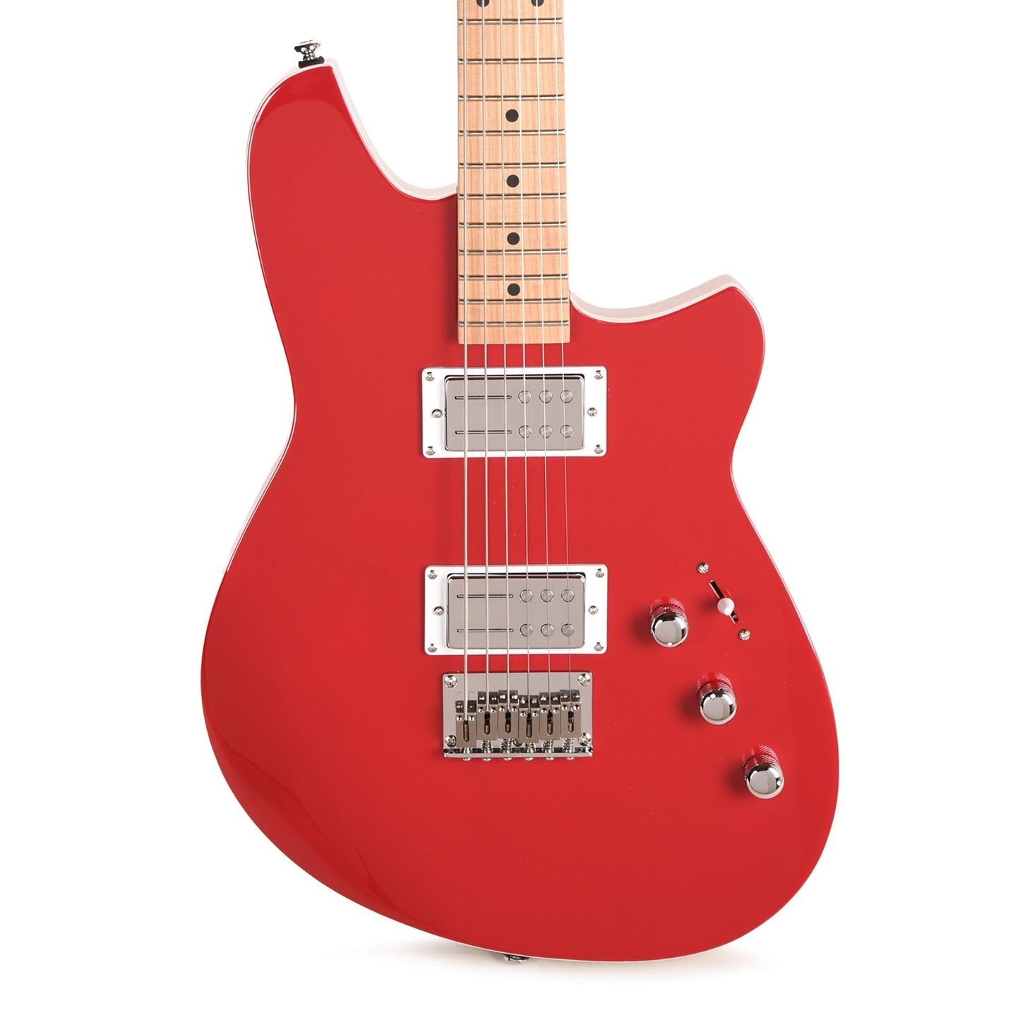 Reverend Descent Baritone Electric Guitar Metallic Cherry