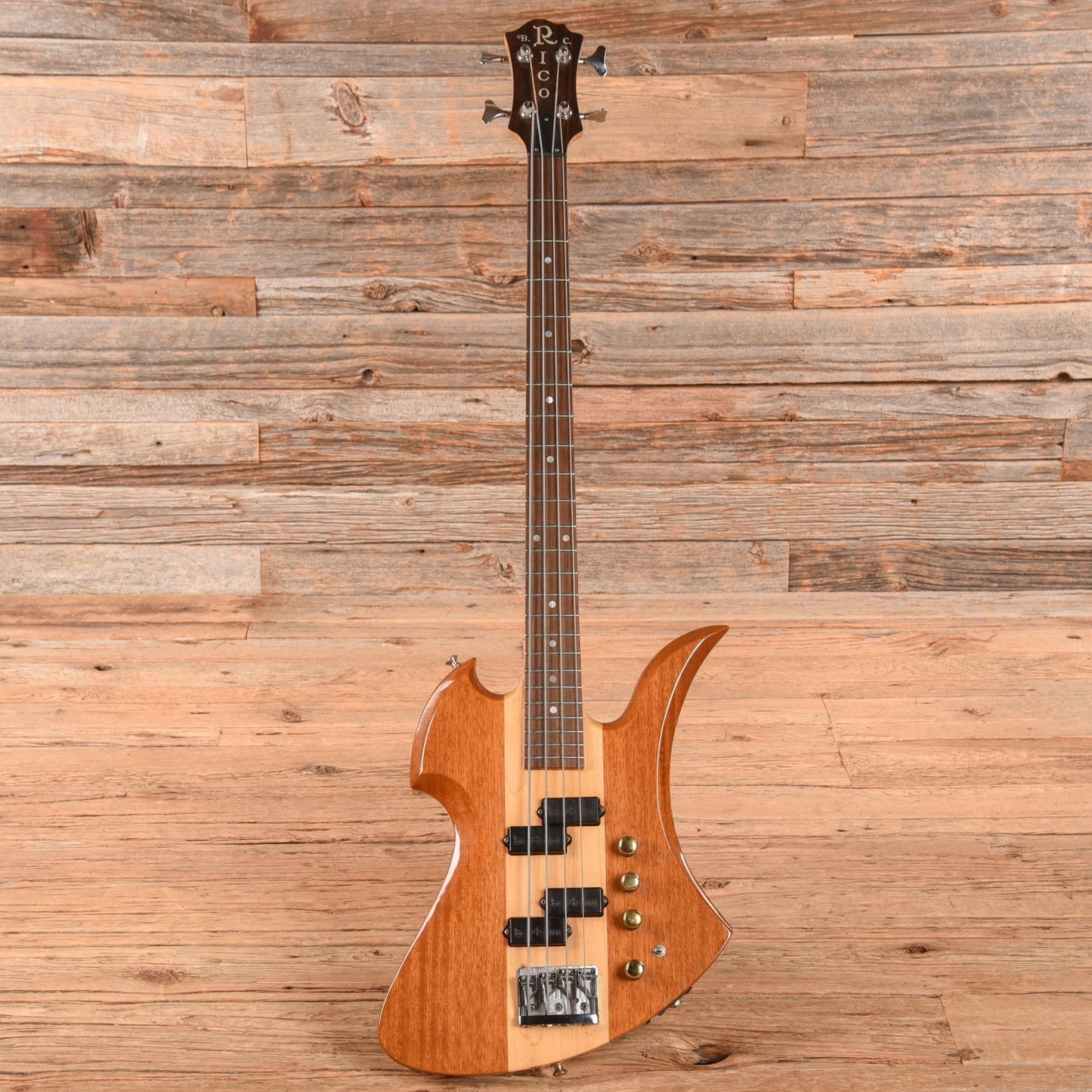 B.C. Rich Mockingbird Bass Natural