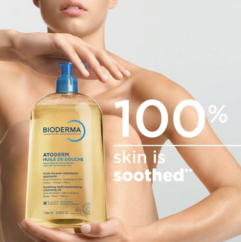 Bioderma Atoderm Cleansing Oil 深層滋養潔膚油 1000ml