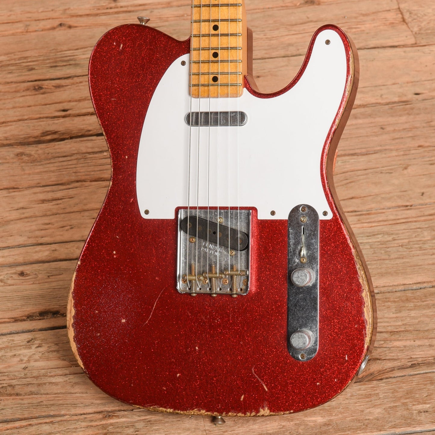 Fender Custom Shop '58 Telecaster Relic Red Sparkle 2008