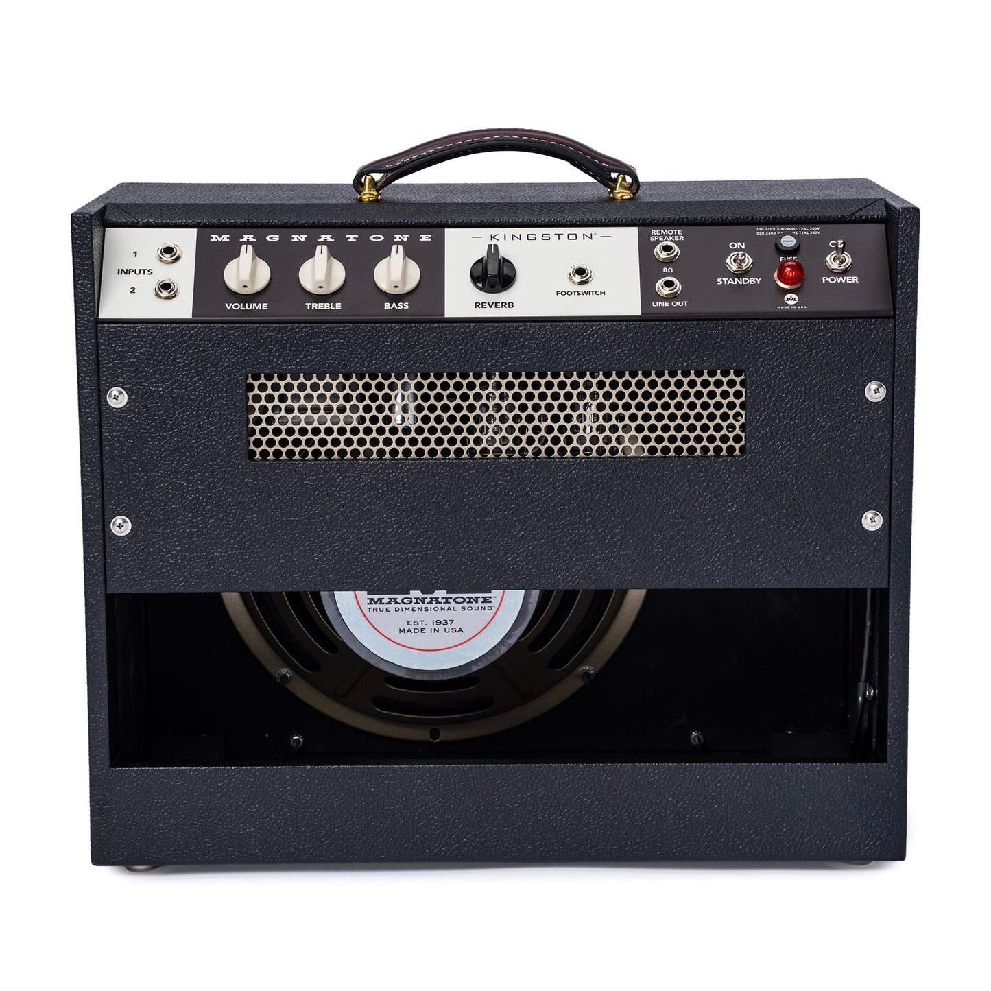 Magnatone Kingston 12w 1x12 Guitar Combo Amp Black