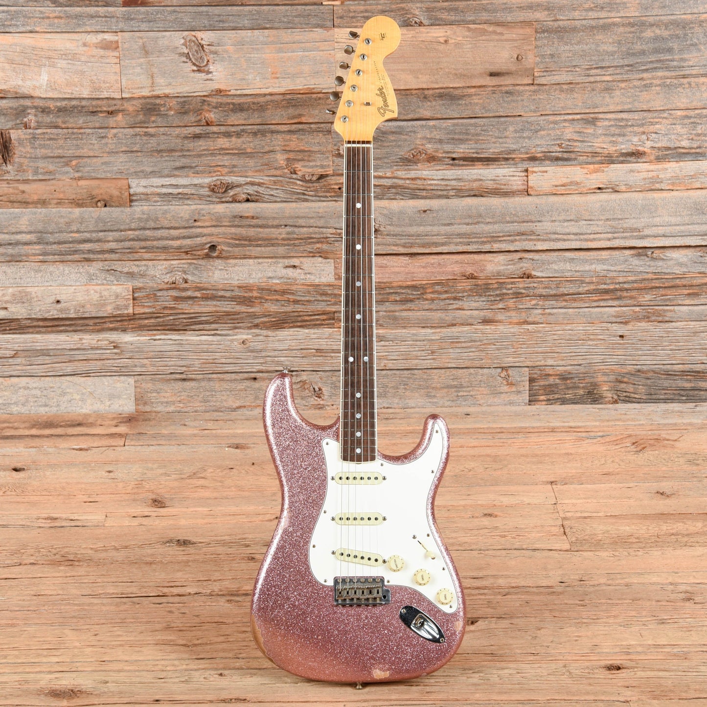 Fender Custom Shop '67 Stratocaster Reissue Relic Champagne Sparkle 2017
