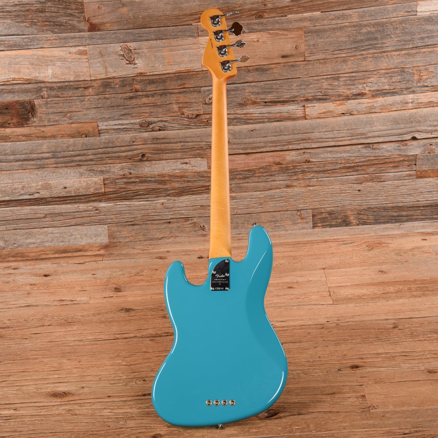 Fender American Professional II Jazz Bass Miami Blue 2024