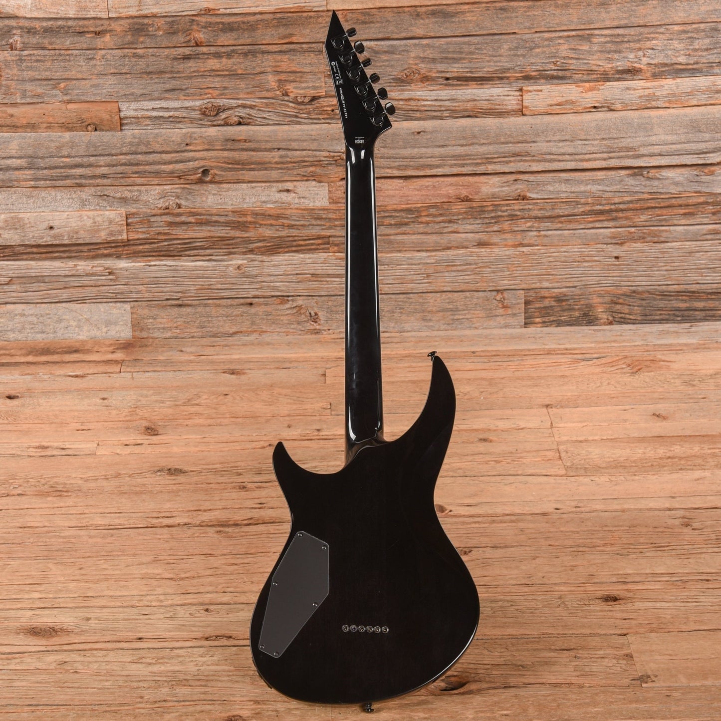 LTD H3-1000 Deluxe Black Turquoise Sunburst 2019