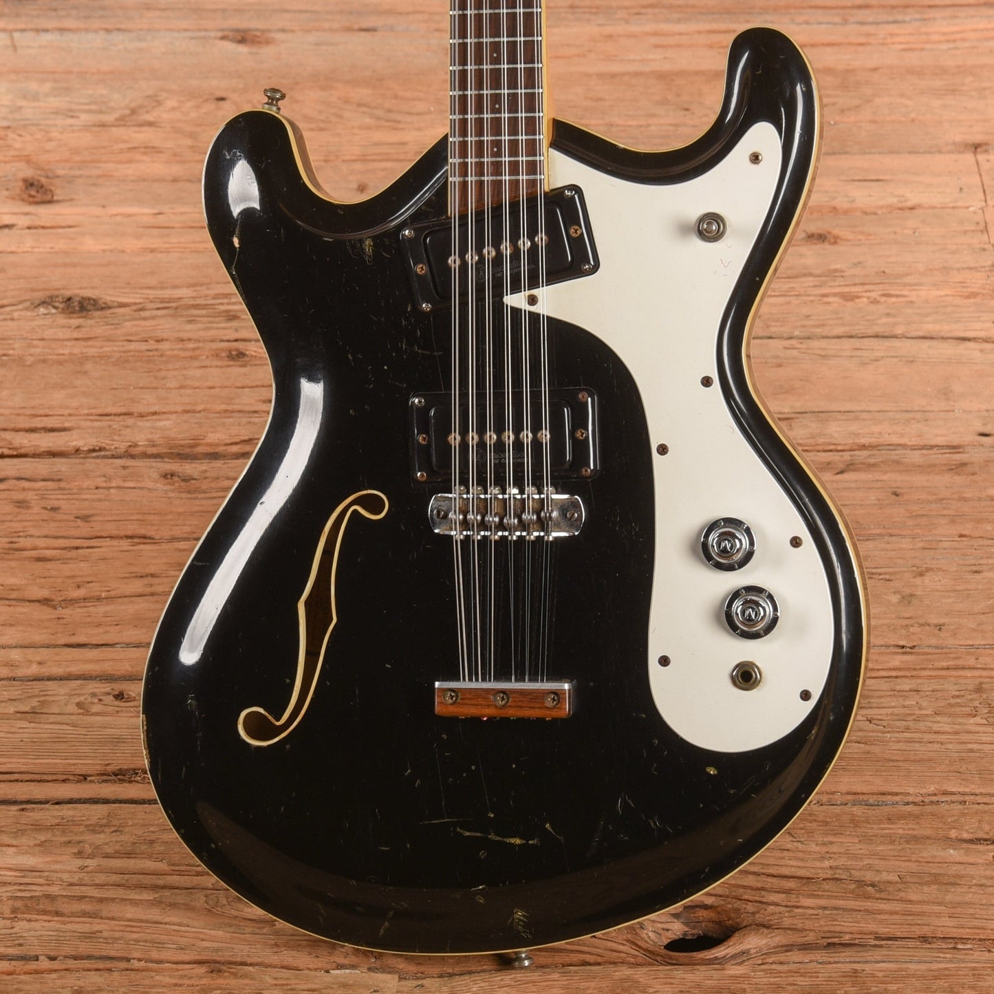 Mosrite Combo 12 String Black 1966