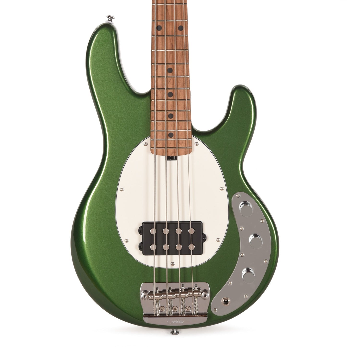 Sterling by Music Man StingRay Short Scale Bass Charging Green