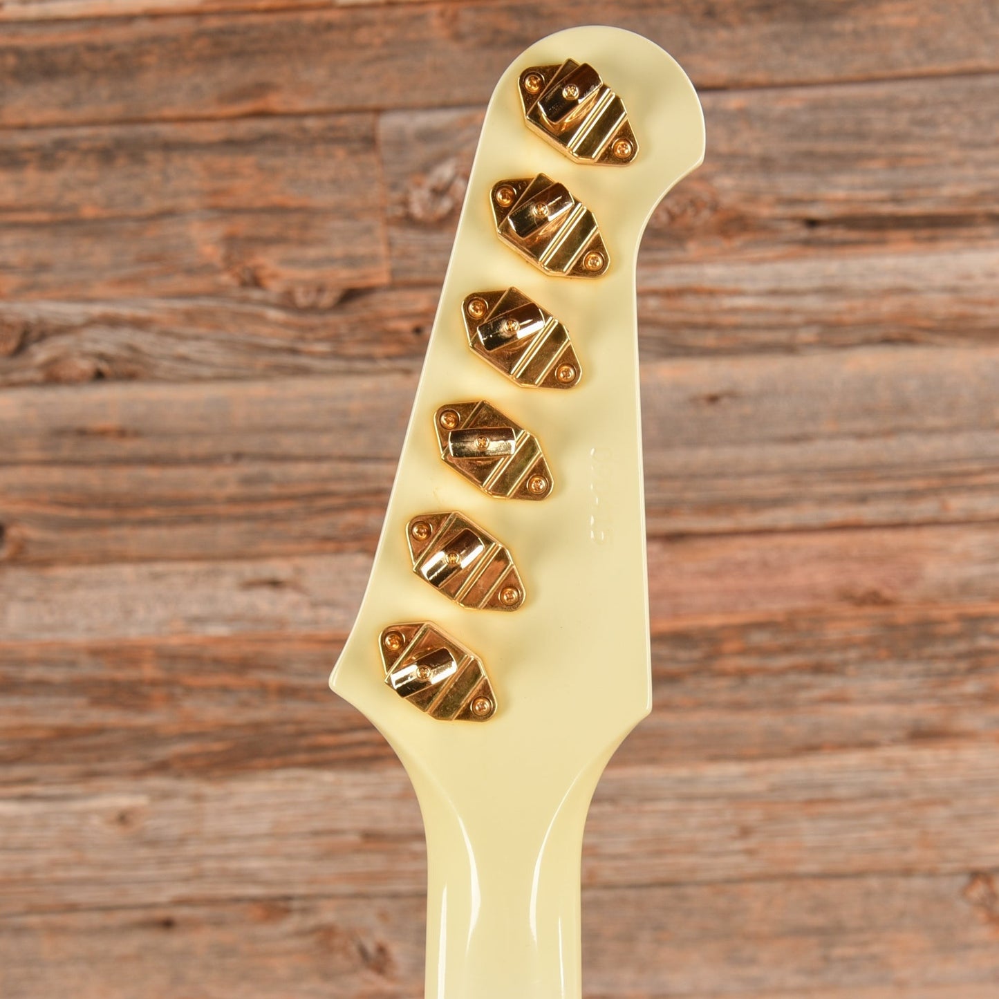 Gibson Firebird VII White - Dave Amato of REO Speedwagon