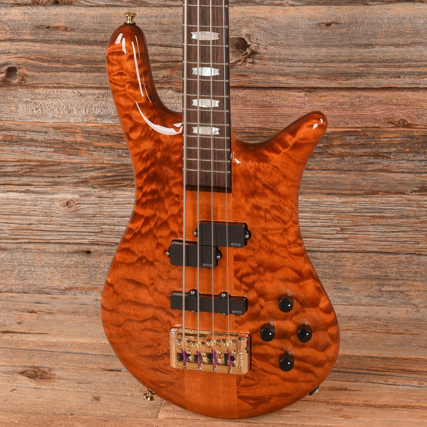 Spector Doug Wimbish Signature Euro 4 LX DW Amber Stain Gloss