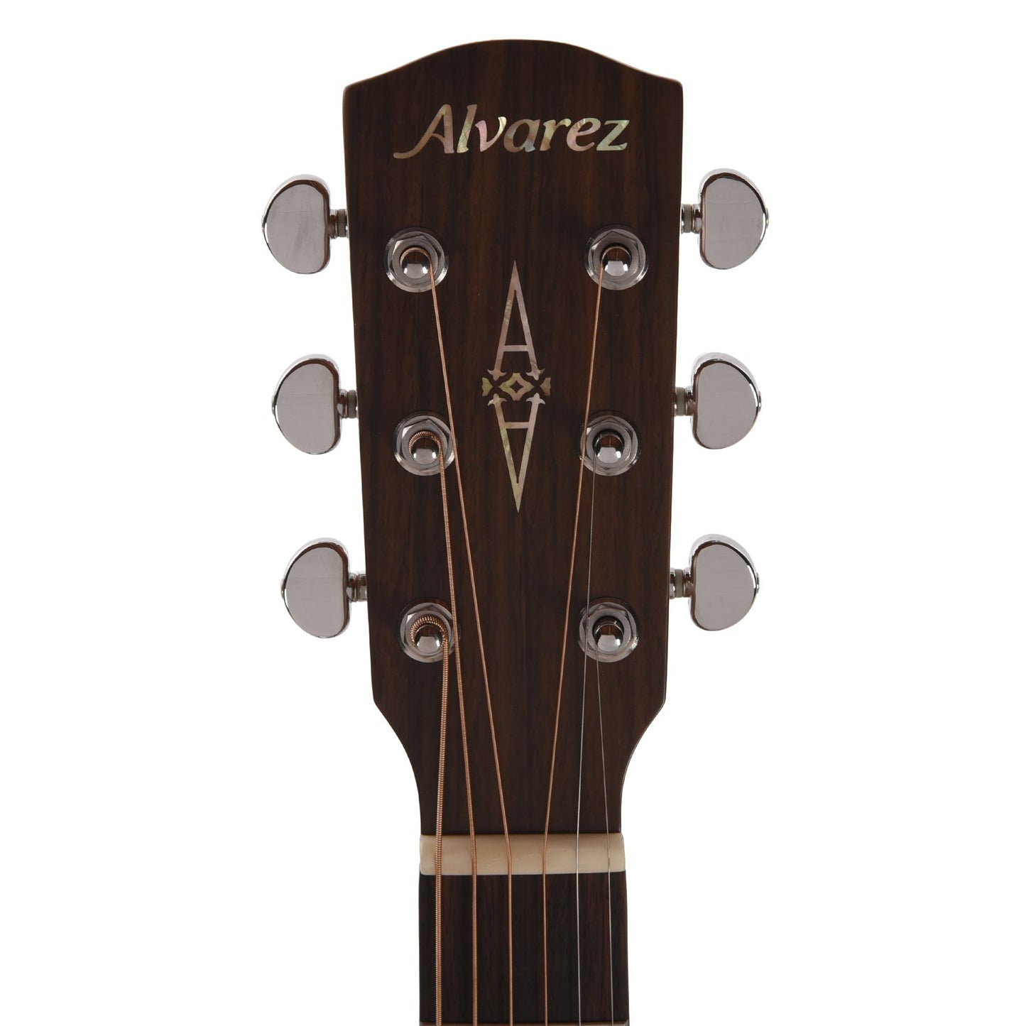 Alvarez AD60 Herringbone Dreadnought Acoustic Guitar Natural