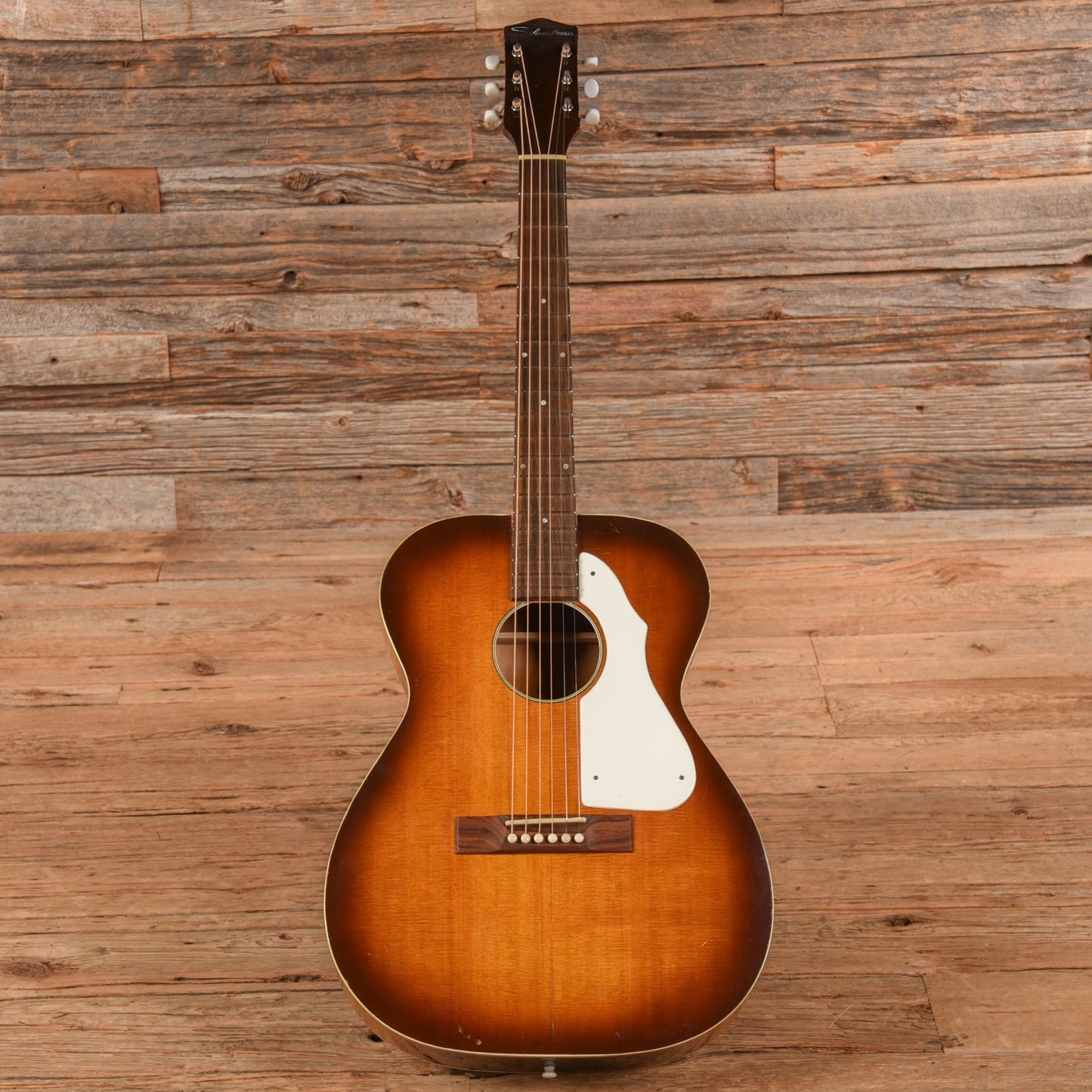 Silvertone H621 X-Brace conversion Sunburst 1960s
