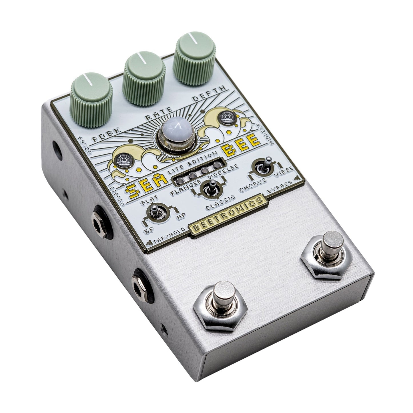 Beetronics Seabee Lite Edition Cream Harmochorus Pedal